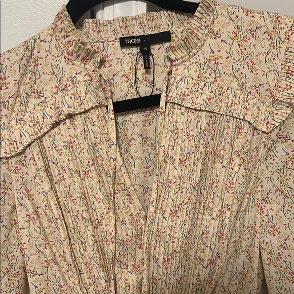 Floral Cream Dress - Picture 2 of 2